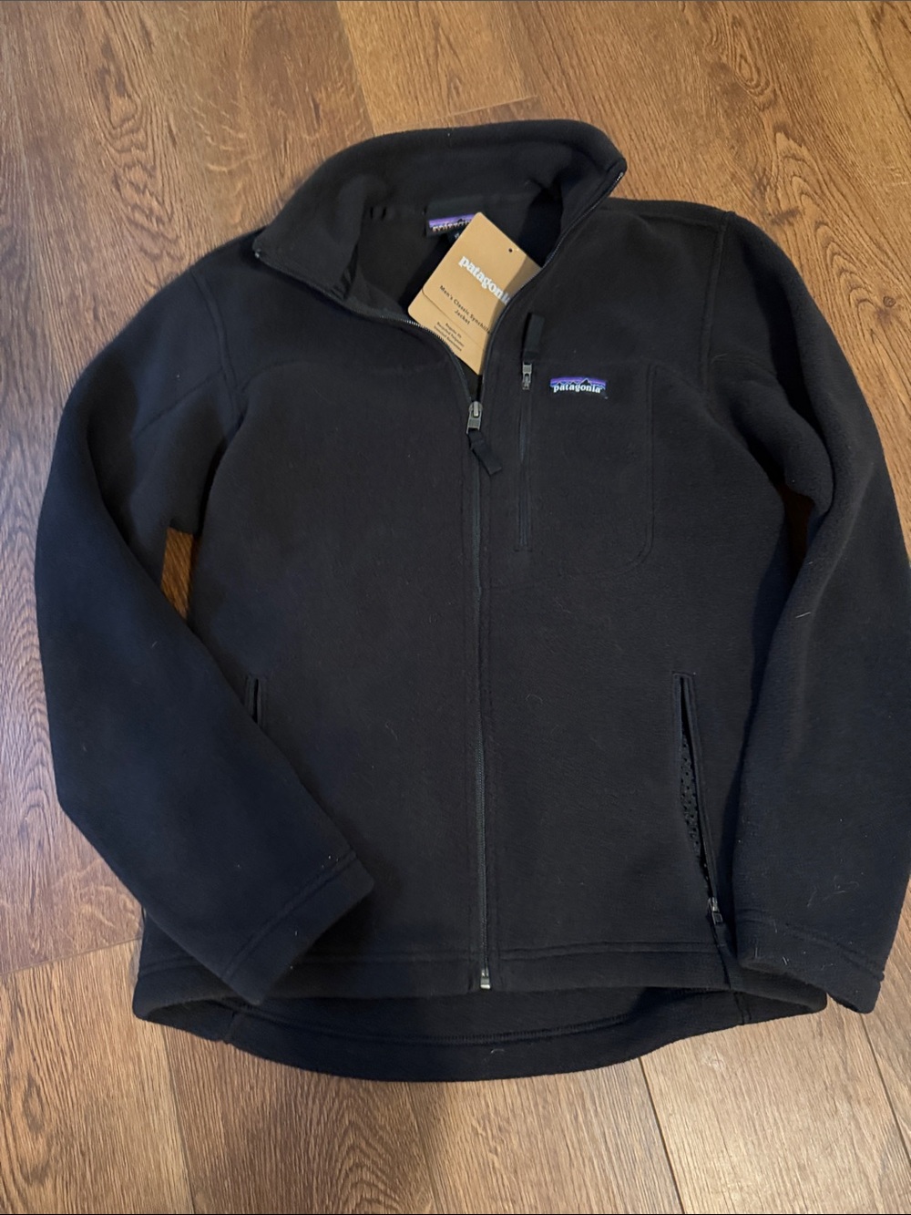 Patagonia Men’s XS Black Full-Zip Fleece Jacket